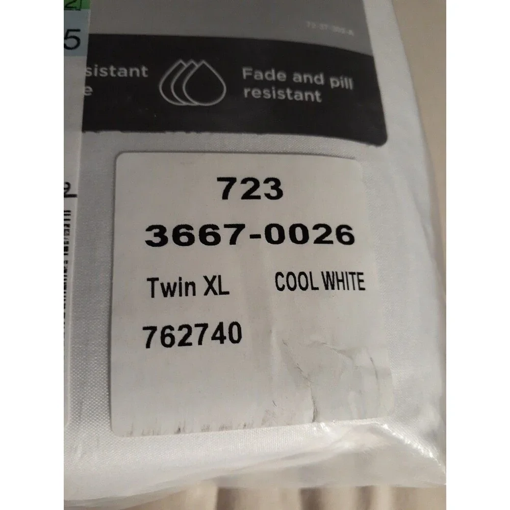 txl sheet set Home Expressions Microfiber plus Sheets Twin XL cool white new